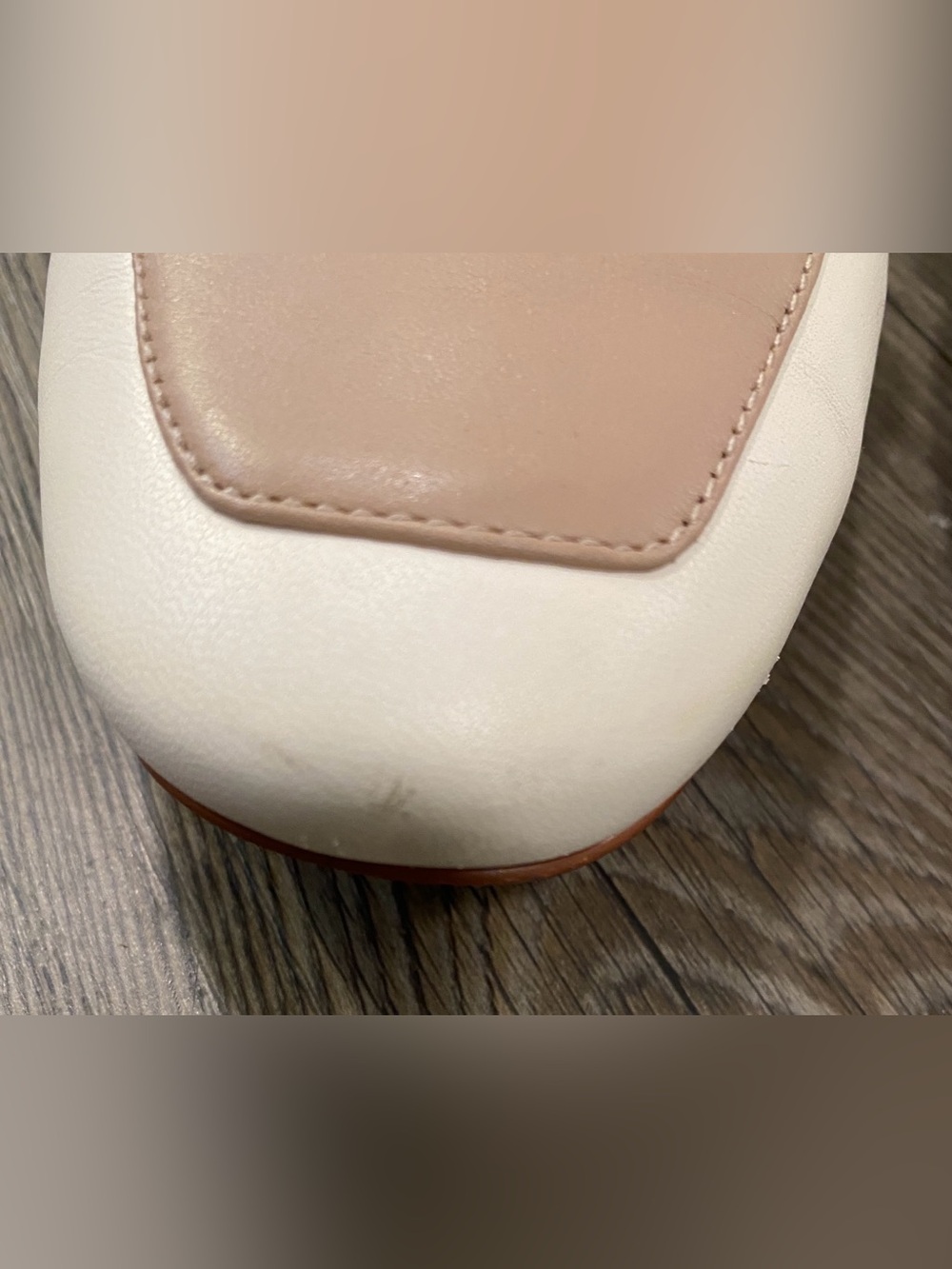 kate spade Mable Two-Tone Cream & Beige Braided Strap Loafers - Picture 5 of 9